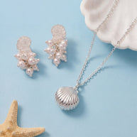 Salt + Sea Pearl Statement Earrings