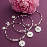 Grandma 'Wise And Warm, Her Love Feels Like Home' Charm Bangle
