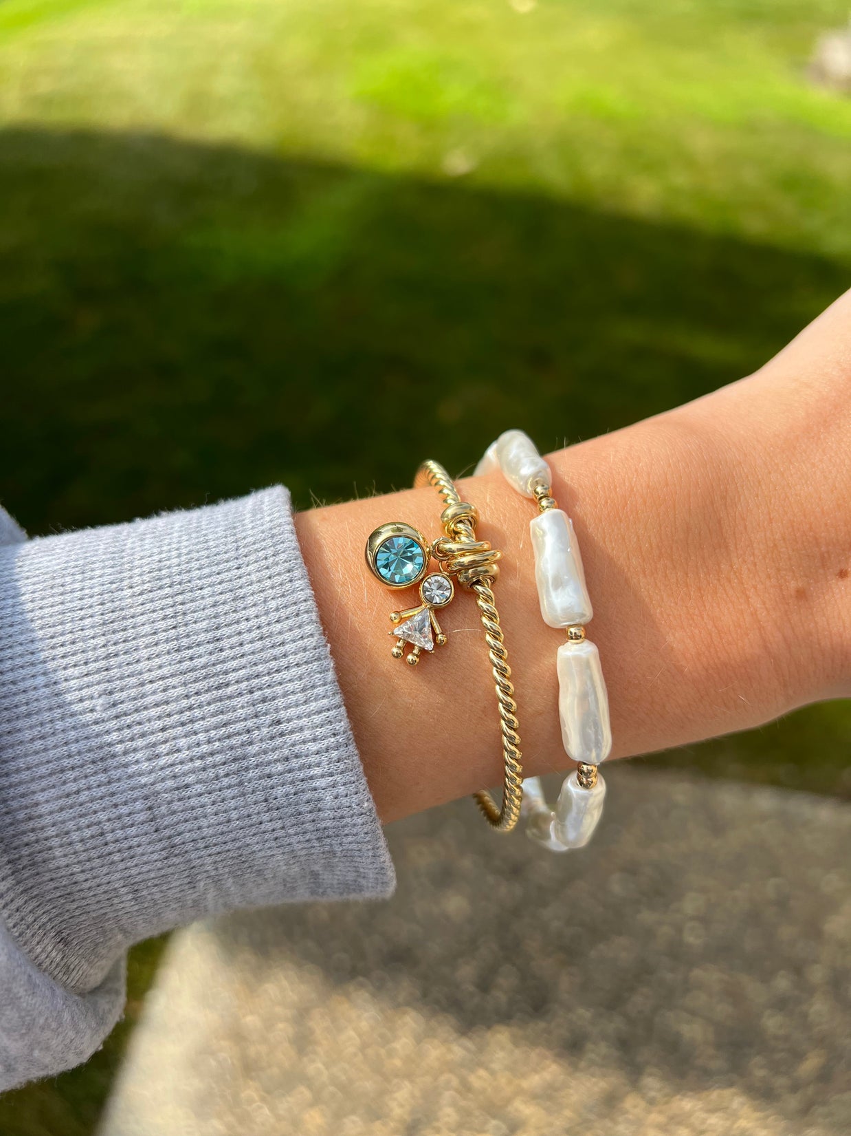March Birthstone Interchangeable Charm