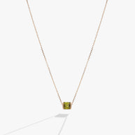 August Birthstone Precious Pendant Necklace