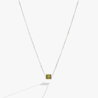August Birthstone Precious Pendant Necklace