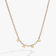 “Babe” Crystal Tennis Necklace