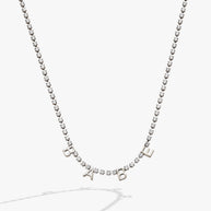 “Babe” Crystal Tennis Necklace