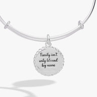 Bonus Mom 'Family Isn't Only Blessed By Name' Charm Bangle