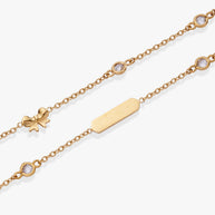 Bow Chain Double Strand Bracelet