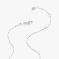 Butterfly + Crystal Necklace, Adjustable
