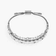 Crystal + Pearl Stranded™ Bracelet Set