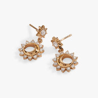 Crystal Celestial Drop Earrings