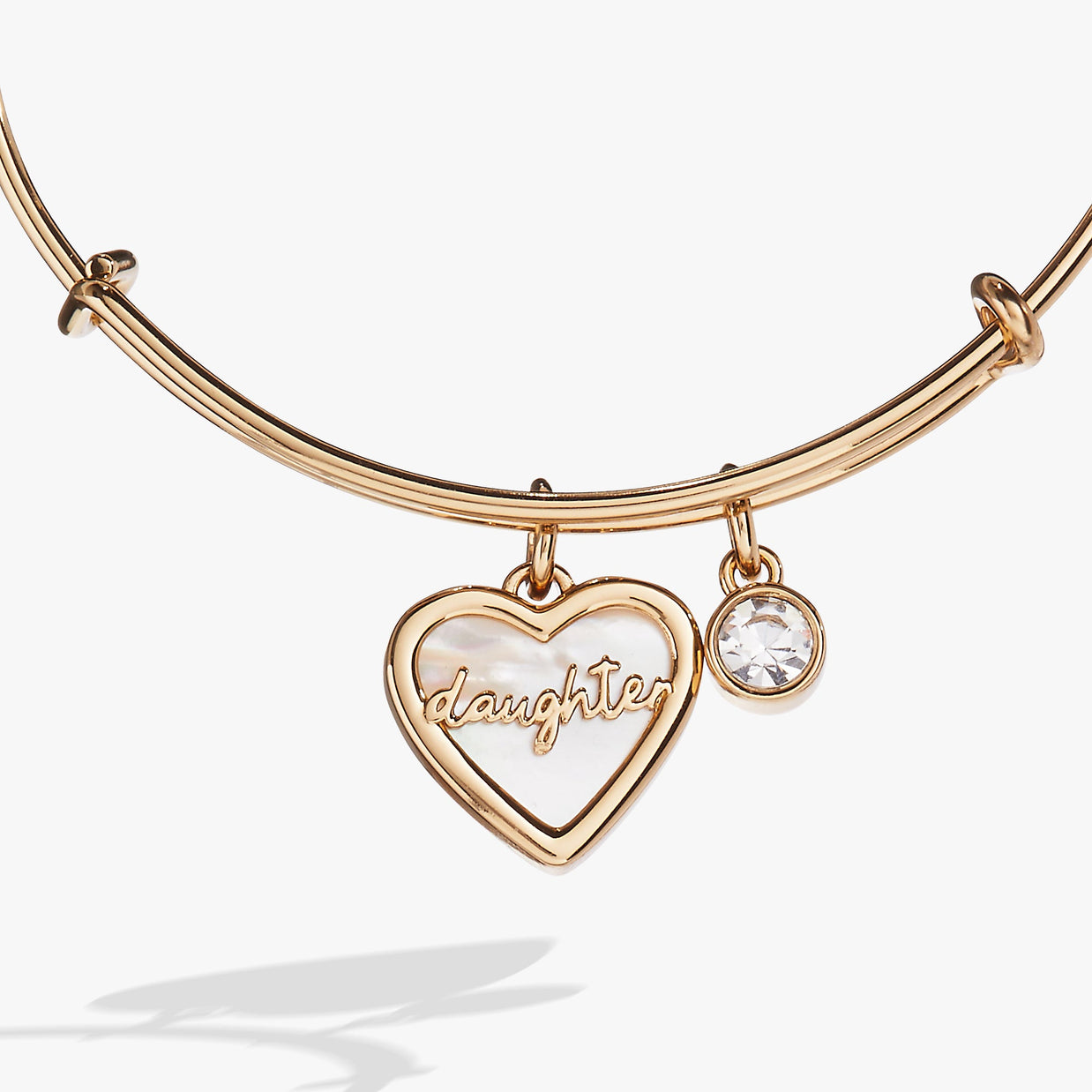 Daughter Mother of Pearl Bangle