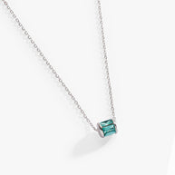 December Birthstone Precious Pendant Necklace