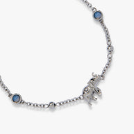 Elephant Inline Charm Anklet