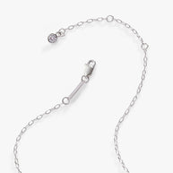 Initial A Precious Elongated Necklace