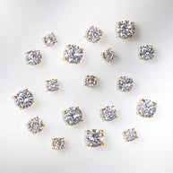 Sterling Silver Everyday Essential CZ Studs