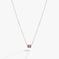 February Birthstone Precious Pendant Necklace