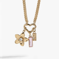 Girl Mom Interchangeable Charm Necklace