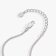 Glass Butterfly Inline Necklace