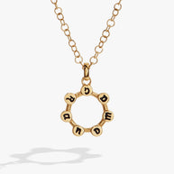 Grandma Hidden Message Acrostic Necklace
