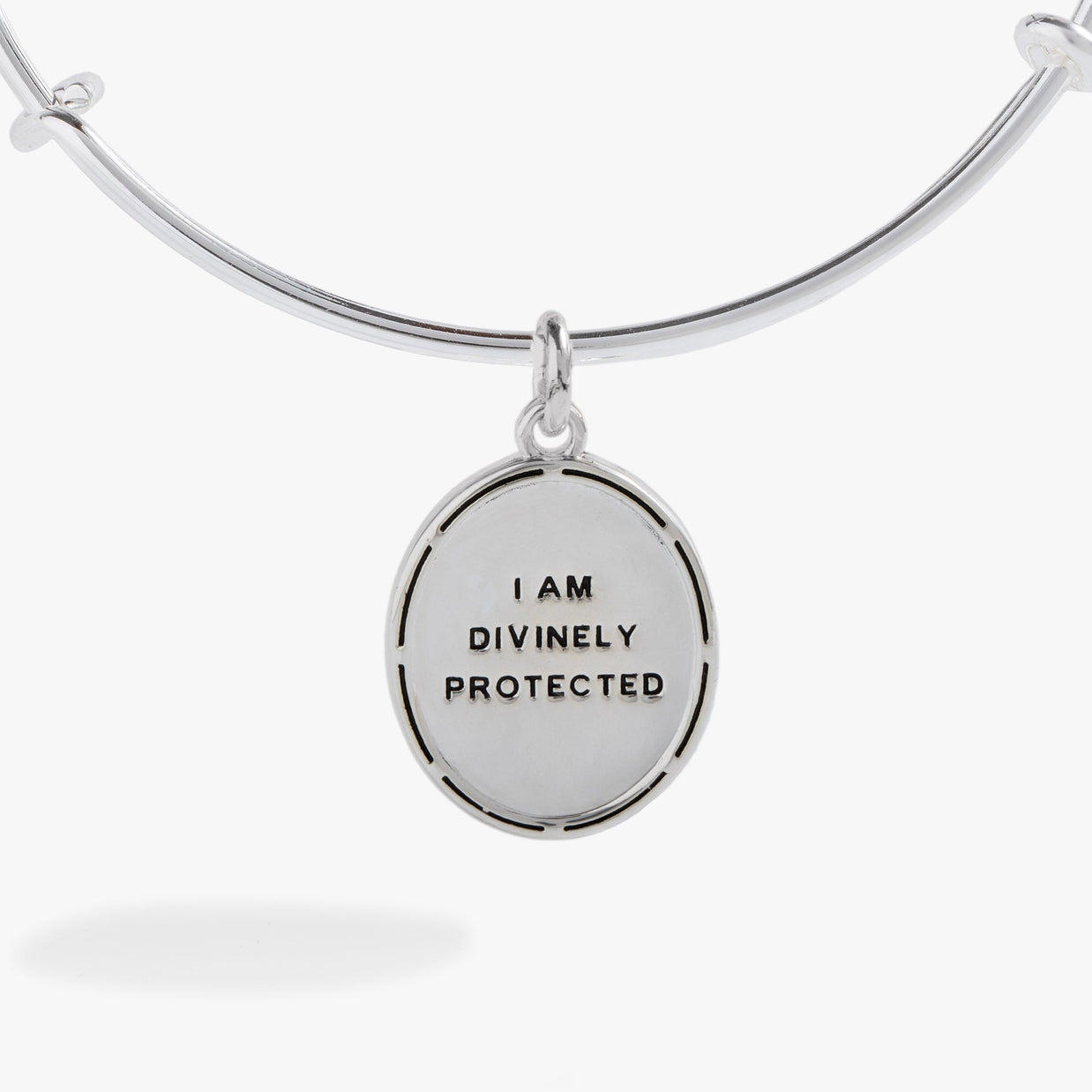 Two-Tone Guardian Angel Bangle