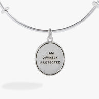 Two-Tone Guardian Angel Bangle
