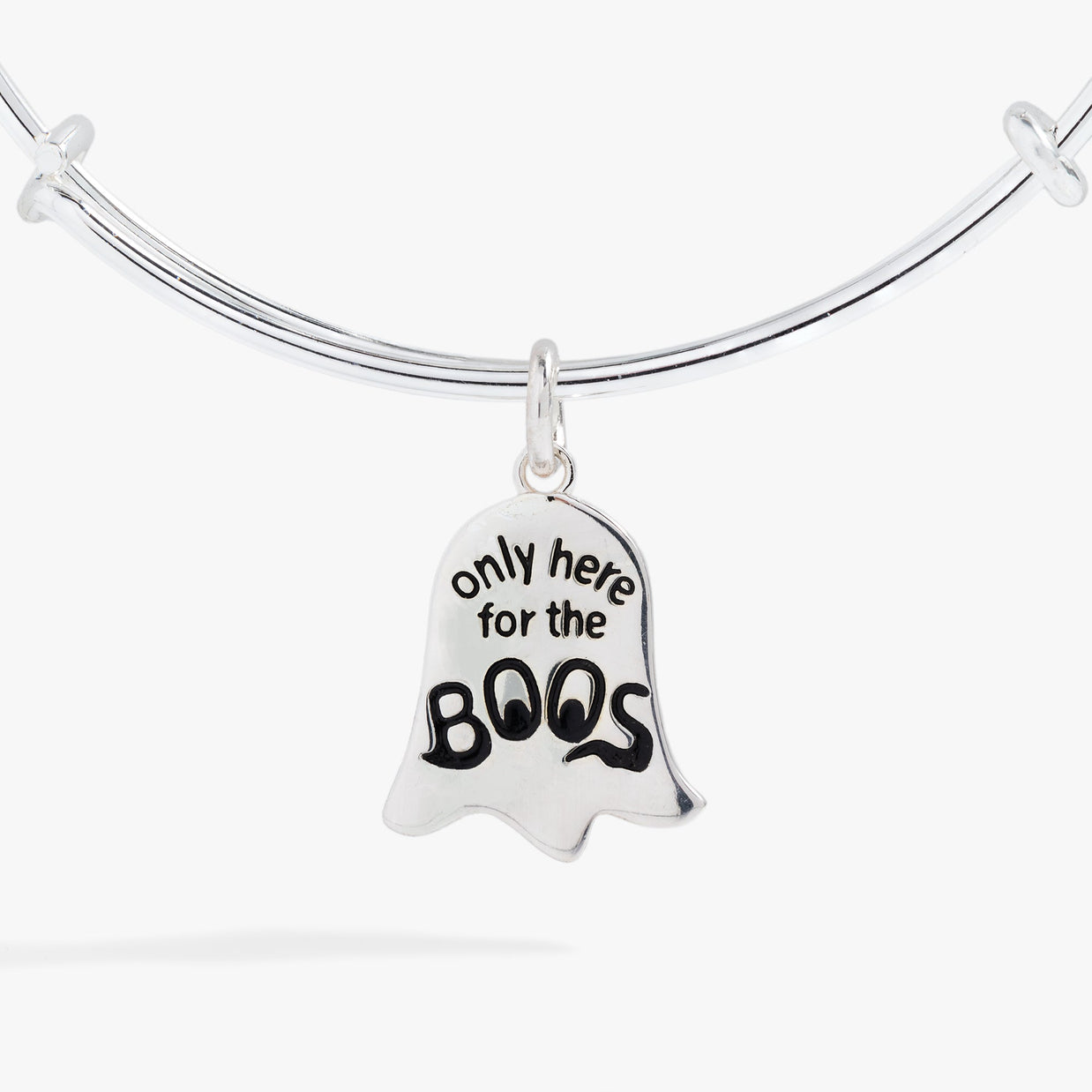 Ghost 'Only Here for the Boos' Textured Bangle