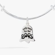 Ghost 'Only Here for the Boos' Textured Bangle