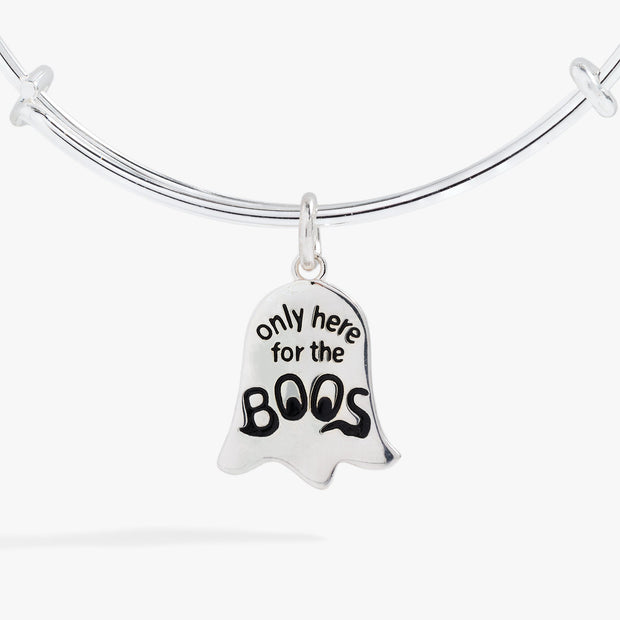 Ghost 'Only Here for the Boos' Textured Bangle
