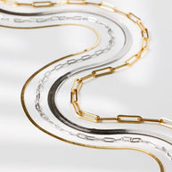 Sterling Silver Herringbone Chain