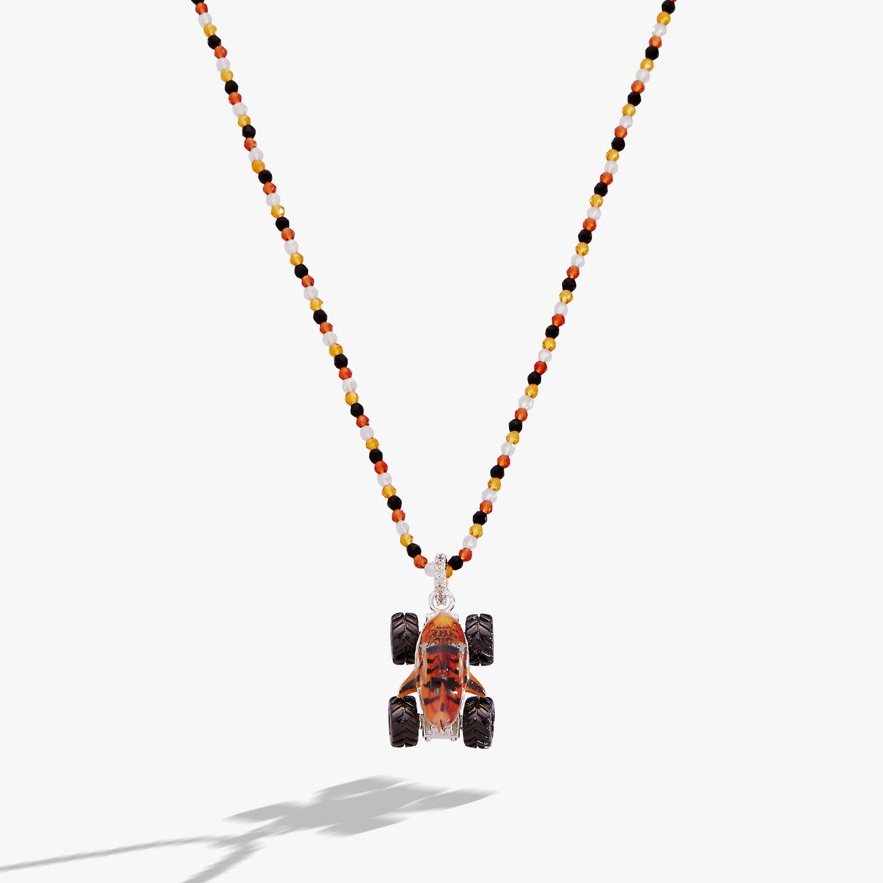 Hot Wheels™ Monster Truck Tiger Shark Pendant Necklace
