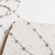 Ballet Chain - Gold Labradorite Layering Chain