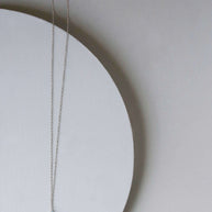 Aquamarine Quartz Gold Raindrop Necklace