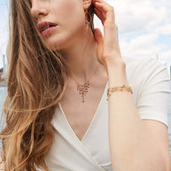 Ballet Chain - Gold Labradorite Layering Chain