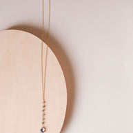 Tanzanite Quartz Yoga Pendant