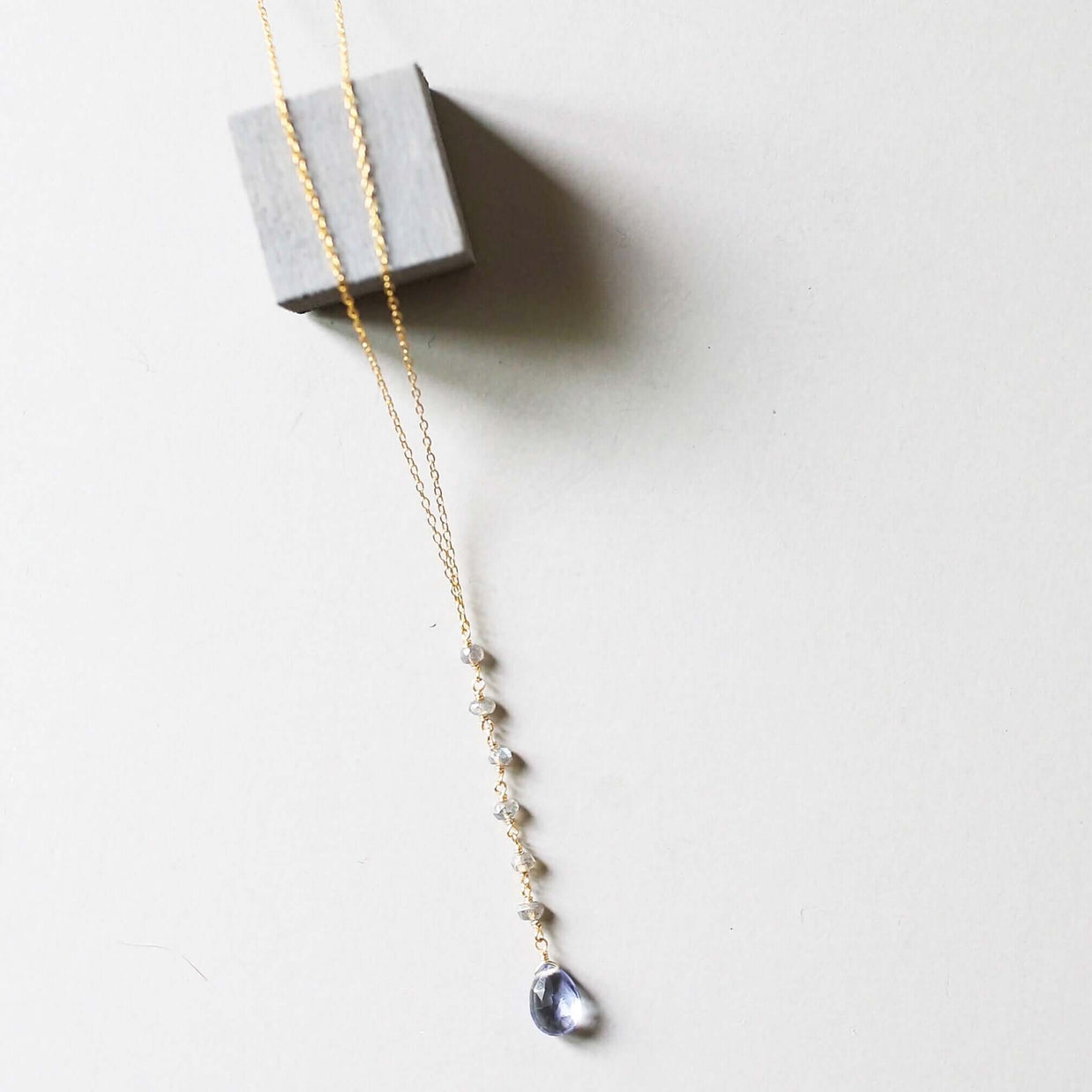 Tanzanite Quartz Yoga Pendant