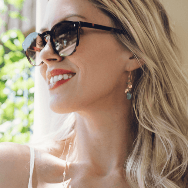 Labradorite Necklace & Earring Layering Set