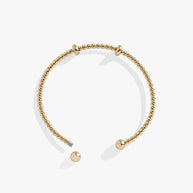 French Rope Charm Bracelet Cuff