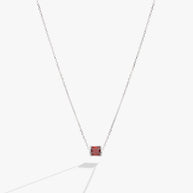 January Birthstone Precious Pendant Necklace