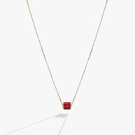 July Birthstone Precious Pendant Necklace