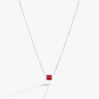 July Birthstone Precious Pendant Necklace