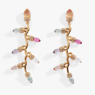Christmas Muted Light Bulb Earrings