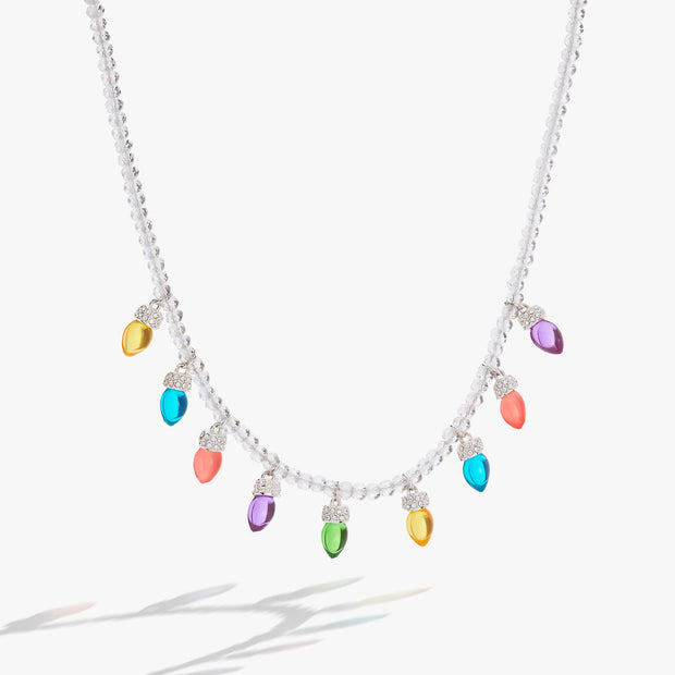 Christmas Light Bulb Necklace