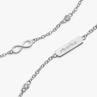 Mama Infinity Chain Double Strand Bracelet