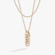 Mama Toggle Pendant Necklace