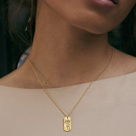 Birth Flower Pendant