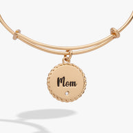 Mom 'Bonded By Love, Connected For Life' Charm Bangle