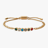 Mother Hidden Message Acrostic Bolo Bracelet