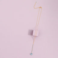 Green Amethyst Mini Yoga Pendant