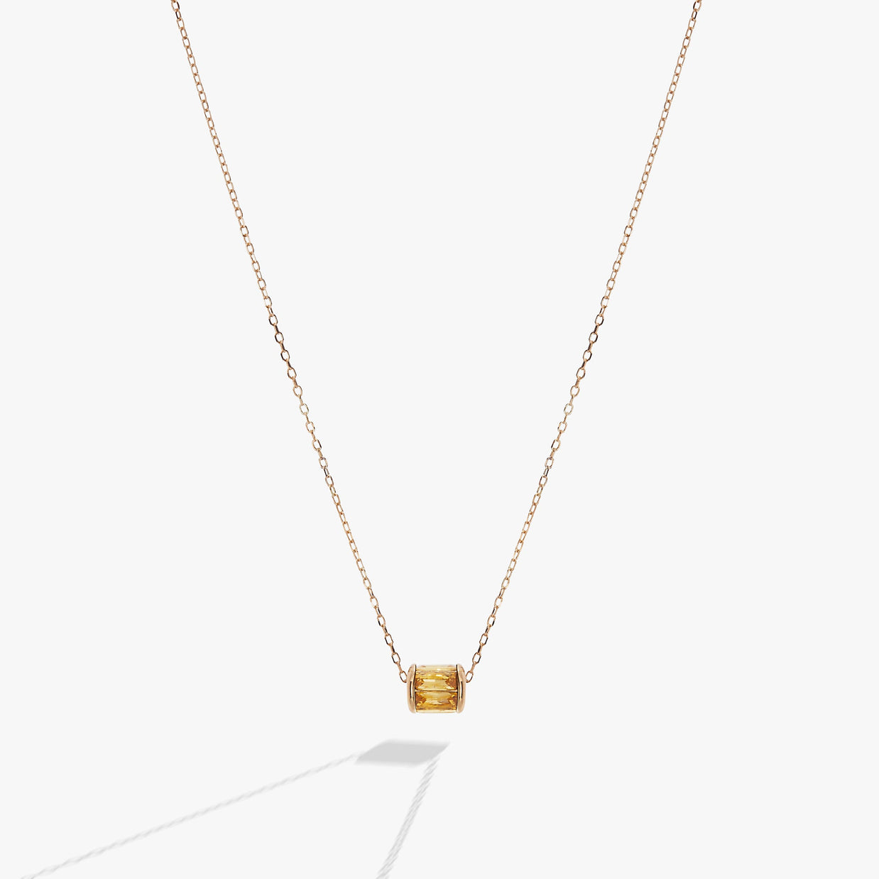 November Birthstone Precious Pendant Necklace