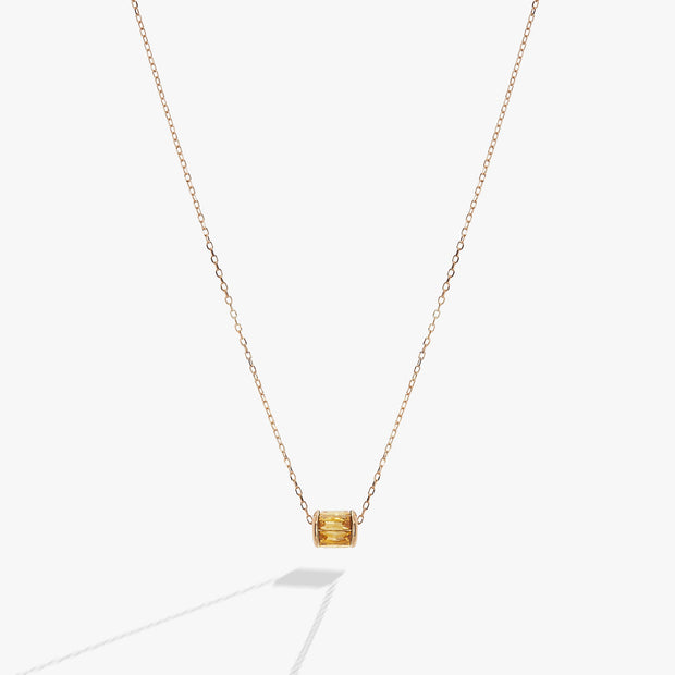 November Birthstone Precious Pendant Necklace