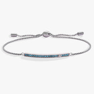 March Everyday Birthstone Pave Bolo Bracelet