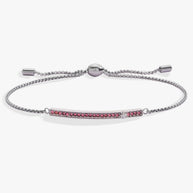 October Everyday Birthstone Pave Bolo Bracelet